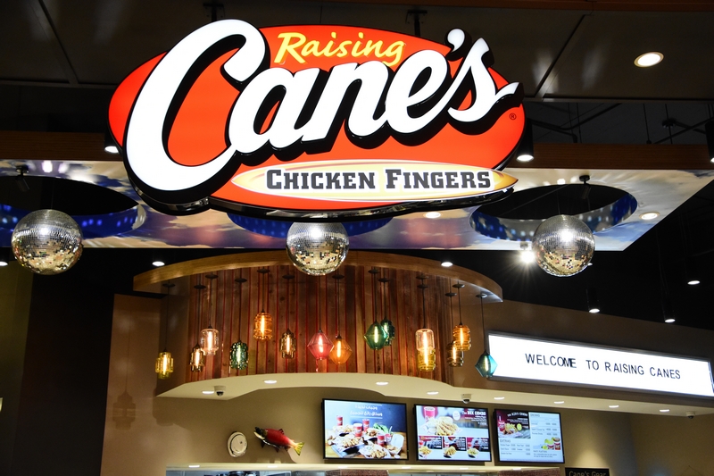Opening of Raising Cane's